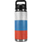 Russian Flag Distressed YETI Rambler 26oz Bottle Skin