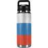 Russian Flag Distressed YETI Rambler 26oz Bottle Skin