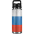 Russian Flag Distressed YETI Rambler 26oz Bottle Skin