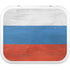 Russian Flag Distressed YETI Roadie 24 Hard Cooler Skin