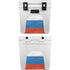Russian Flag Distressed YETI Roadie 24 Hard Cooler Skin