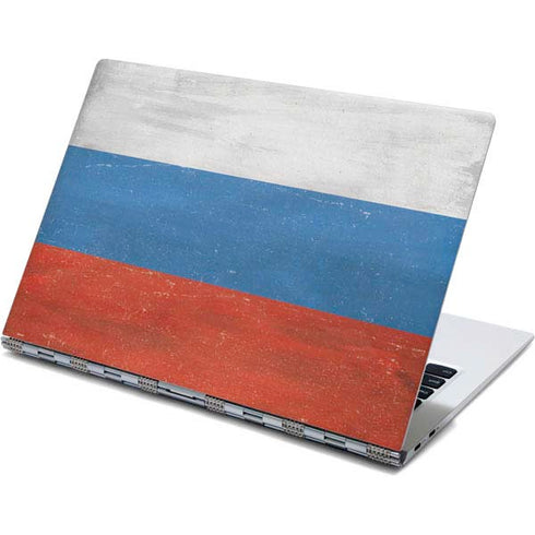 Russian Flag Distressed Yoga 910 2-in-1 14in Touch-Screen Skin