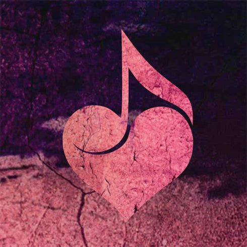 Rustic Musical Heart Nintendo 2DS XL (2017) Skin