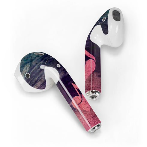 Rustic Musical Heart Apple AirPods 2 Skin