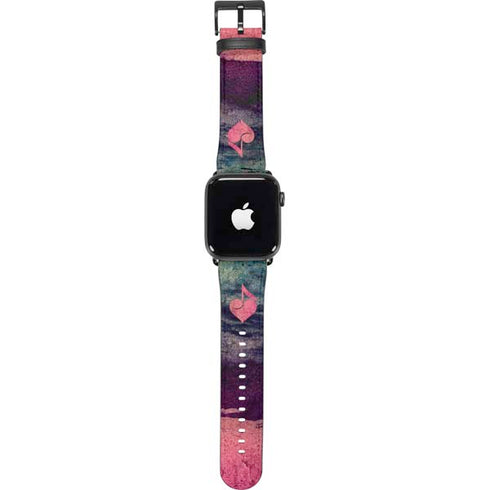 Rustic Musical Heart Apple Watch Band 42-44mm