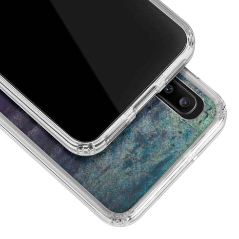 Rustic Musical Heart Galaxy A30 Clear Case