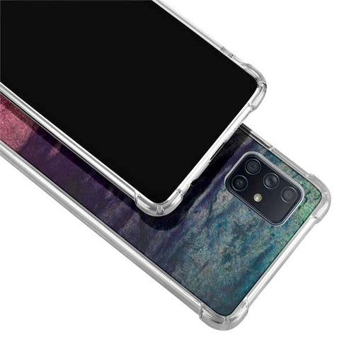 Rustic Musical Heart Galaxy A51 5G Clear Case
