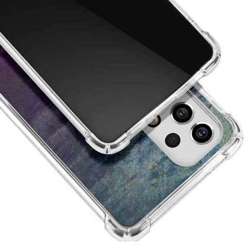 Rustic Musical Heart Galaxy A53 5G Clear Case