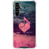 Rustic Musical Heart Galaxy A54 5G Clear Case