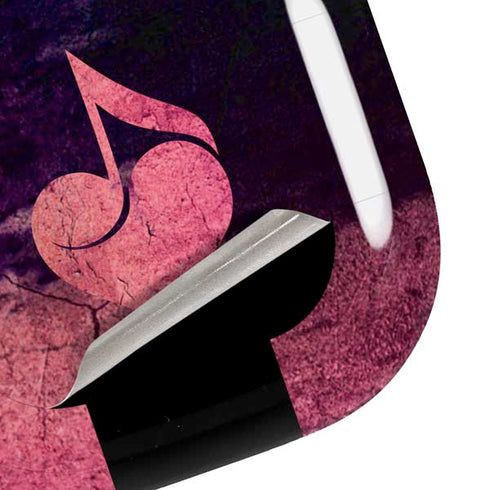 Rustic Musical Heart Galaxy Buds Live Skin