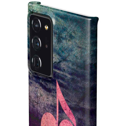 Rustic Musical Heart Galaxy Note20 Ultra 5G Lite Case