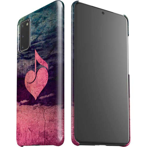 Rustic Musical Heart Galaxy S20 Lite Case