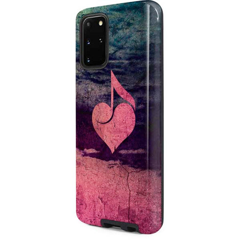 Rustic Musical Heart Galaxy S20 Plus Pro Case