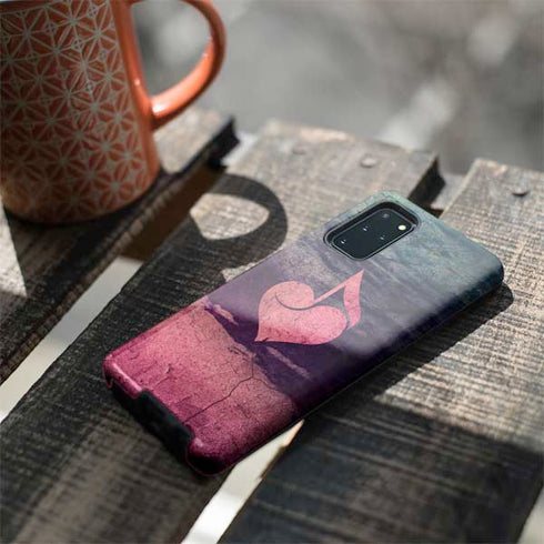 Rustic Musical Heart Galaxy S20 Plus Pro Case