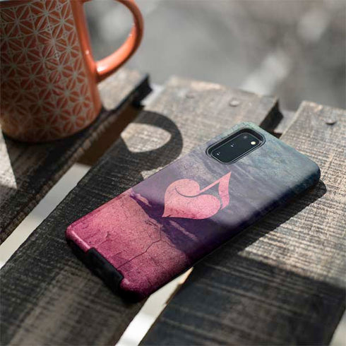 Rustic Musical Heart Galaxy S20 Pro Case