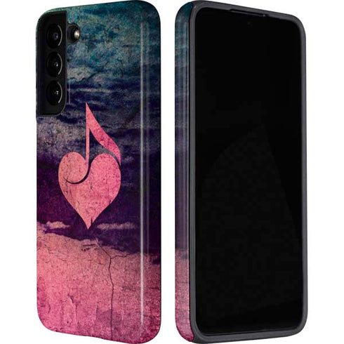 Rustic Musical Heart Galaxy S22 Plus Pro Case
