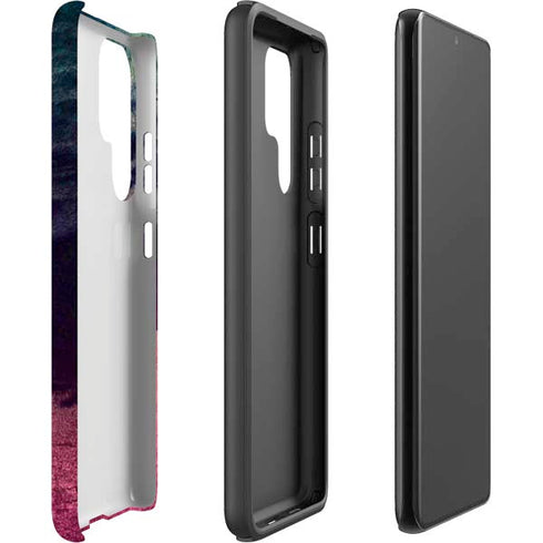 Rustic Musical Heart Galaxy S22 Ultra Pro Case