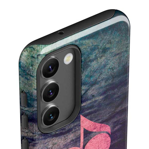 Rustic Musical Heart Galaxy S23 Pro Case