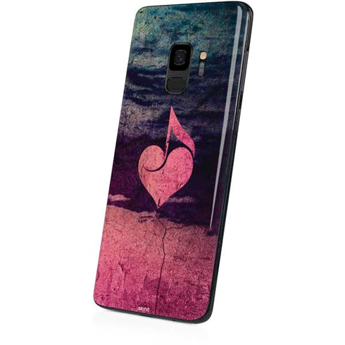 Rustic Musical Heart Galaxy S9 Skin