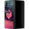 Rustic Musical Heart Galaxy Z Fold3 5G Skin