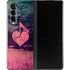 Rustic Musical Heart Galaxy Z Fold3 5G Skin