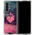 Rustic Musical Heart Galaxy Z Fold4 5G Clear Case
