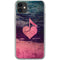Rustic Musical Heart iPhone 11 Clear Case