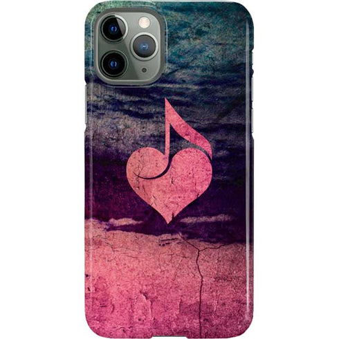 Rustic Musical Heart iPhone 11 Pro Lite Case