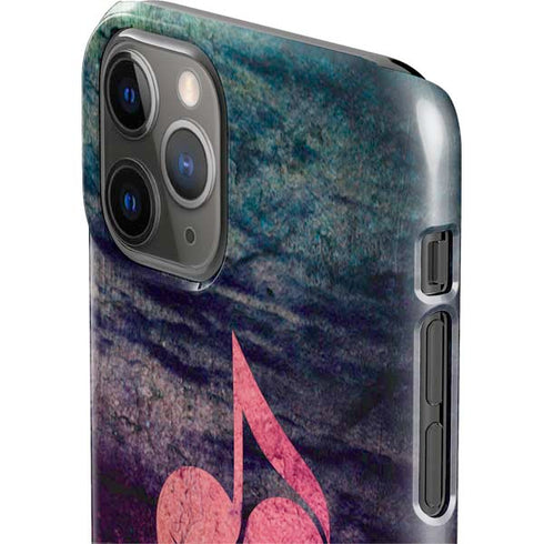 Rustic Musical Heart iPhone 11 Pro Lite Case