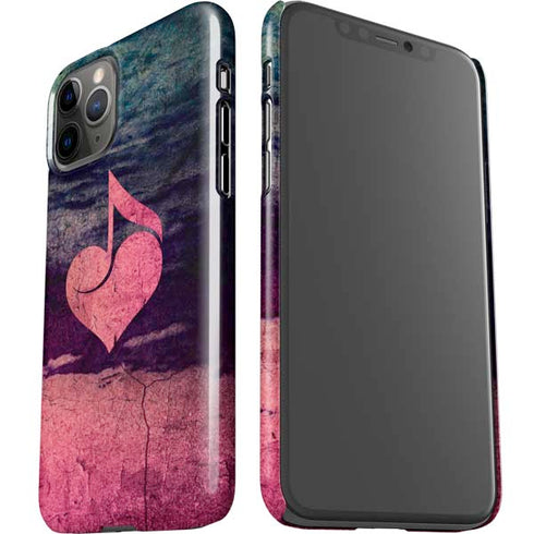 Rustic Musical Heart iPhone 11 Pro Lite Case