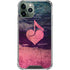 Rustic Musical Heart iPhone 11 Pro Max Clear Case