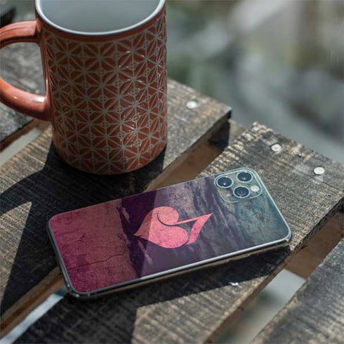 Rustic Musical Heart iPhone 11 Pro Max Skin