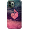 Rustic Musical Heart iPhone 12 Pro Impact Case