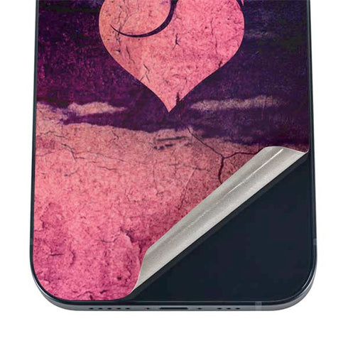 Rustic Musical Heart iPhone 12 Skin
