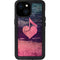 Rustic Musical Heart iPhone 13 Mini Waterproof Case