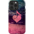 Rustic Musical Heart iPhone 13 Pro Impact Case