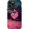 Rustic Musical Heart iPhone 13 Pro Max Impact Case