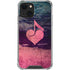Rustic Musical Heart iPhone 14 Clear Case