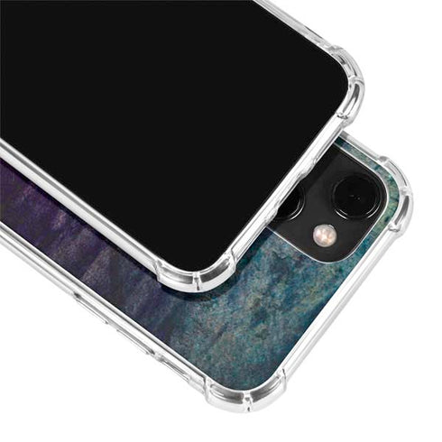 Rustic Musical Heart iPhone 14 Plus Clear Case