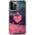 Rustic Musical Heart iPhone 14 Pro Max Clear Case