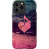 Rustic Musical Heart iPhone 15 Pro Max Impact Case