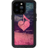 Rustic Musical Heart iPhone 14 Pro Max Waterproof Case