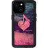 Rustic Musical Heart iPhone 15 Waterproof Case