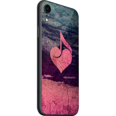 Rustic Musical Heart iPhone SE (2nd & 3rd Gen) Skin