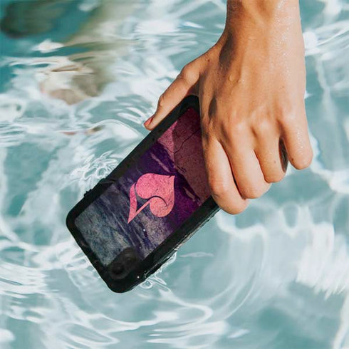 Rustic Musical Heart iPhone XR Waterproof Case