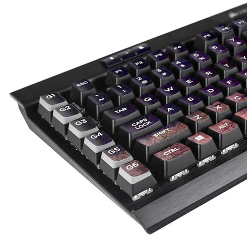 Rustic Musical Heart K95 RGB PLATINUM Mechanical Gaming Keyboard Skin
