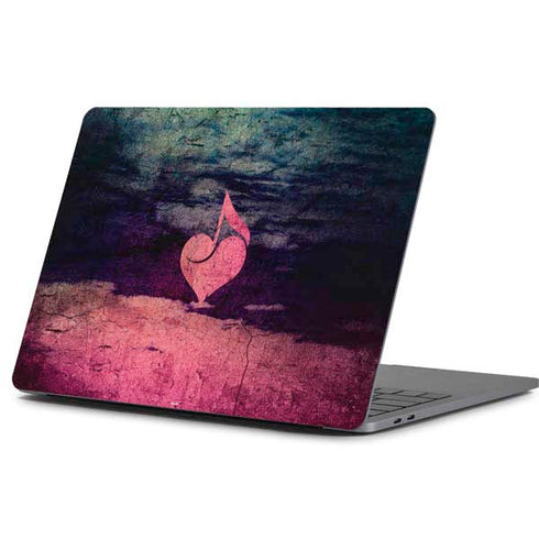 Rustic Musical Heart Apple MacBook Pro 13-inch Skin