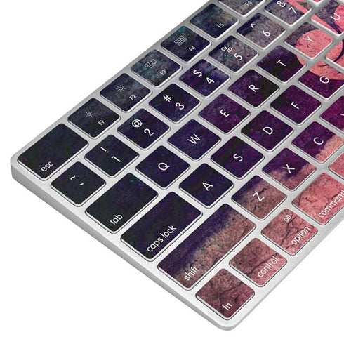 Rustic Musical Heart Magic Keyboard Skin