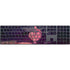 Rustic Musical Heart Magic Keyboard with Numeric Keypad Skin