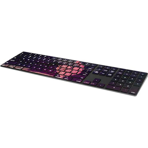 Rustic Musical Heart Magic Keyboard with Numeric Keypad Skin